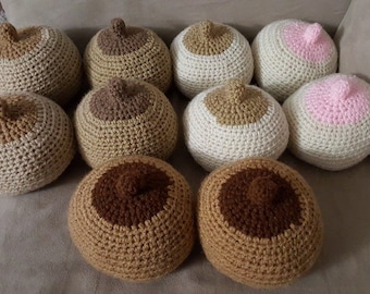 Plush Boobs / Stuffed mini Boobs