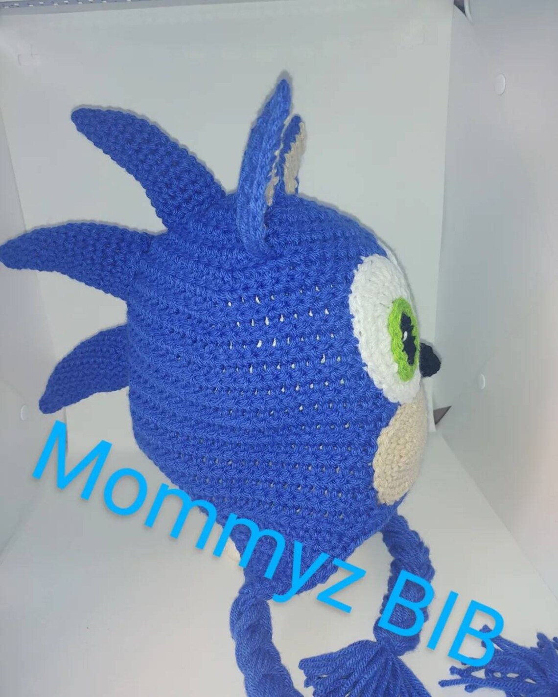 Crochet Sonic INSPIRED Hat/ Sonic the Hedgehog Hat/ Blue Sonic Etsy