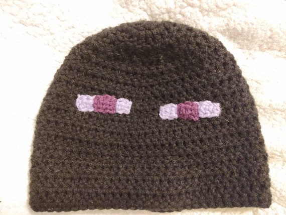 Minecraft Enderman Embroidered Beanie