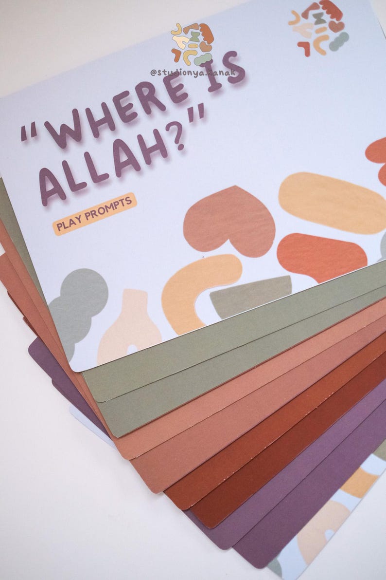 WHERE IS ALLAH | Islamic Hands on Quran Inspired Activity Printable ...