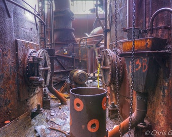 Rust and Memory #8, Carrie Furnace, Rankin, PA