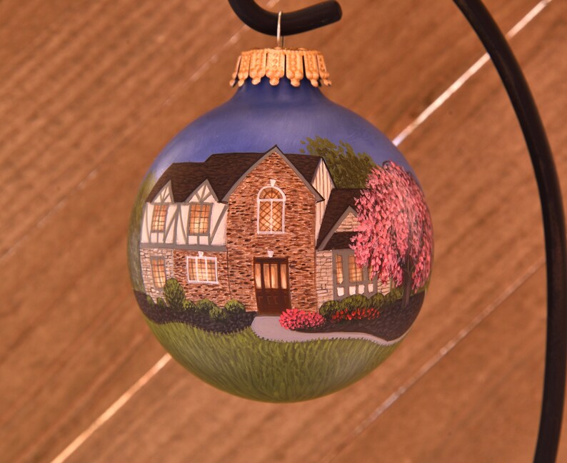 Northern Lights Ornament Alaska Ornament House on Ornament Etsy