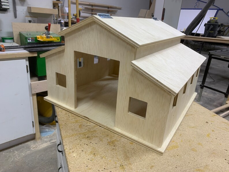 Horse Barn Kit ,toy Barn Kit Breyer Barn,wooden Barn 19 Scale Etsy