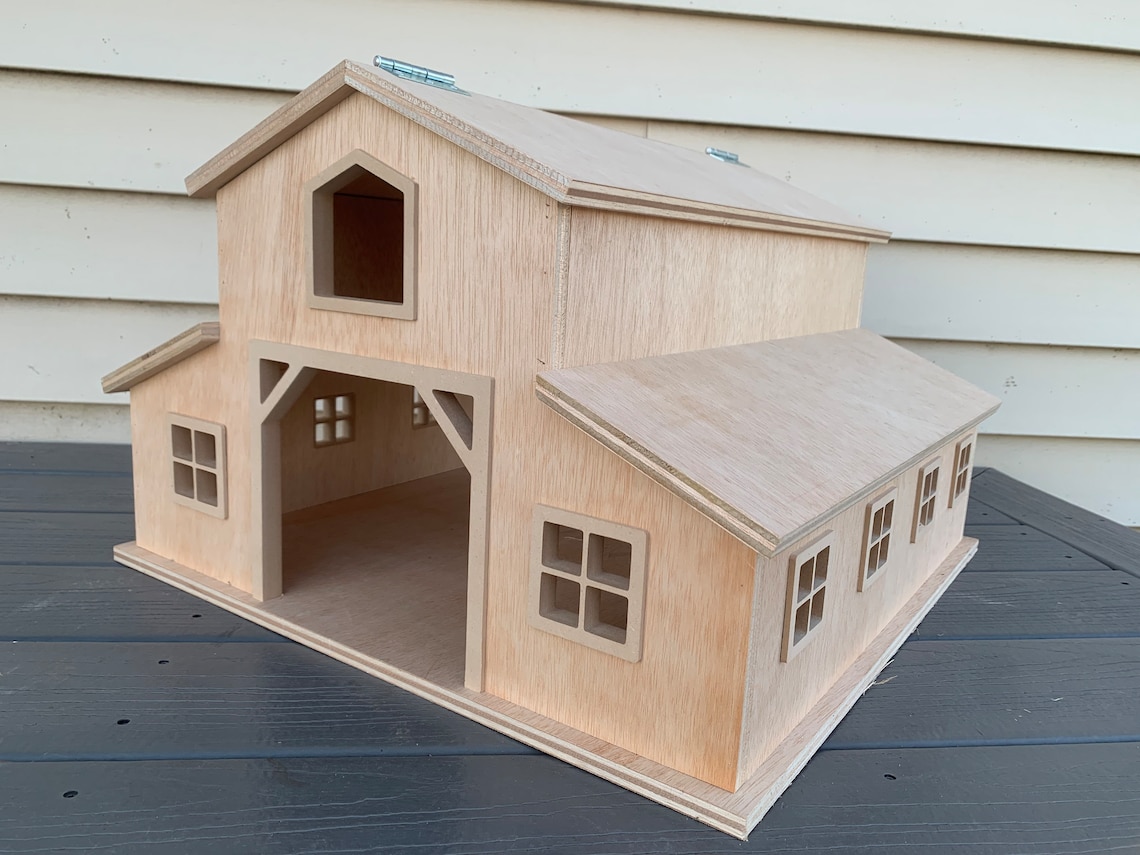 Horse Barn Kit,wooden Barn, With Window Kit Etsy