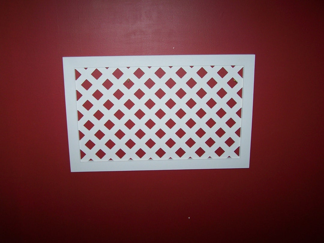 Made to Your Size Large Wall Register Cover Wall Vent Cover Etsy