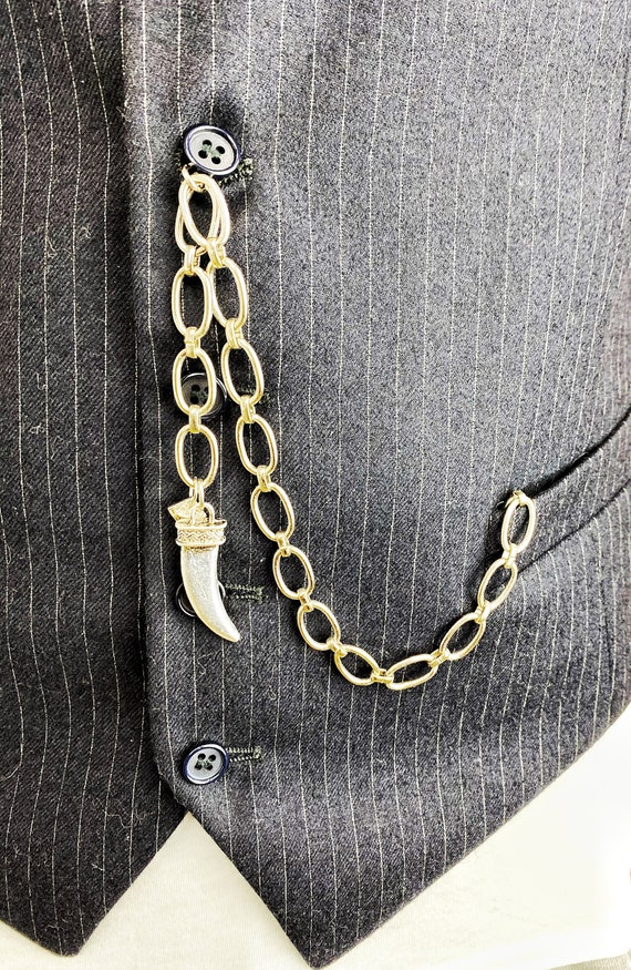 waistcoat chain gold