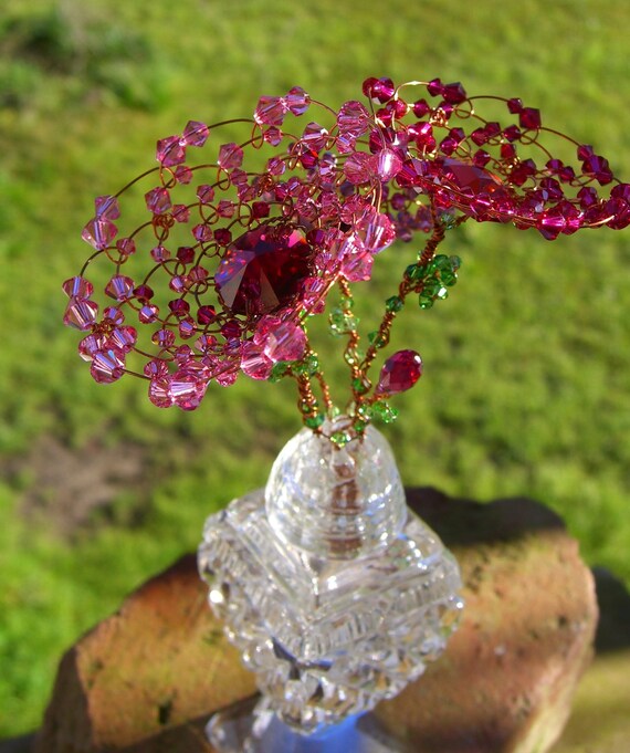 Swarovski flower クリスタル 花 スワロフスキー SWAROVSKI クリスタル