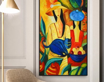 Hand Painted Art Etsy