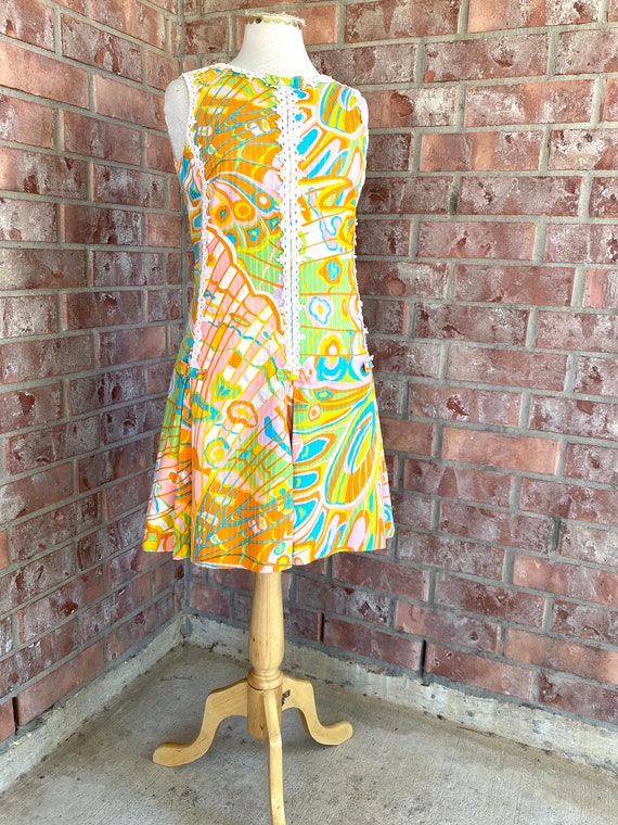 Rare 1960s Lilly Pulitzer Cotton Shift Dress