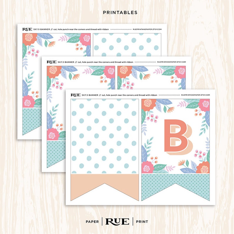 Printable Baby Shower Banner Digital Baby Shower Sign - Etsy