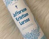 Baptism Candle, Bridal Candle, Christening Candle, Name day Candle, Personalised Candle, Wedding Candle.