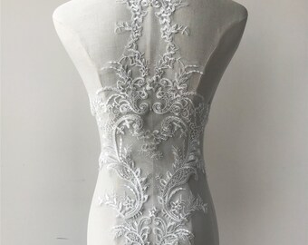 Ivory Embroidery Lace Eb5053