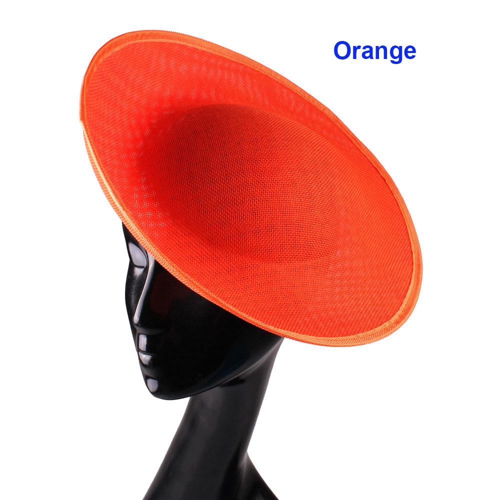 Ht Shape 30cm Round Shaped Hat Base Button Sinamay Top Hat for Millinery ...
