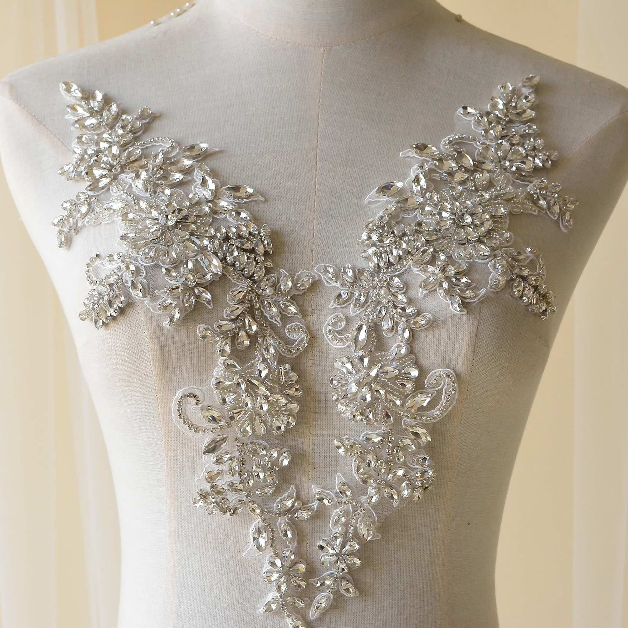 19+ Long Dresses With Rhinestones