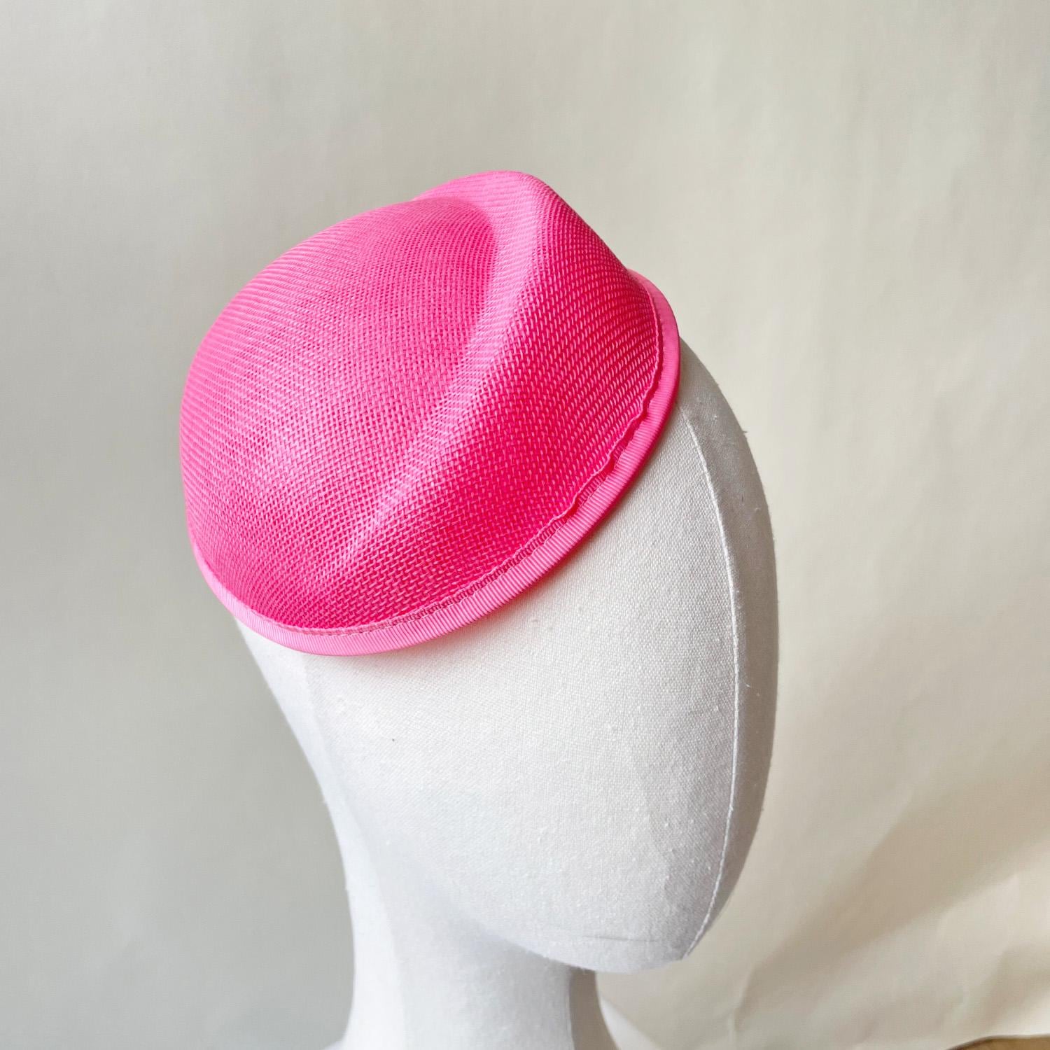Sinamay Button Hat Base Top Hat for Millinery Fascinator & Hat Making ...