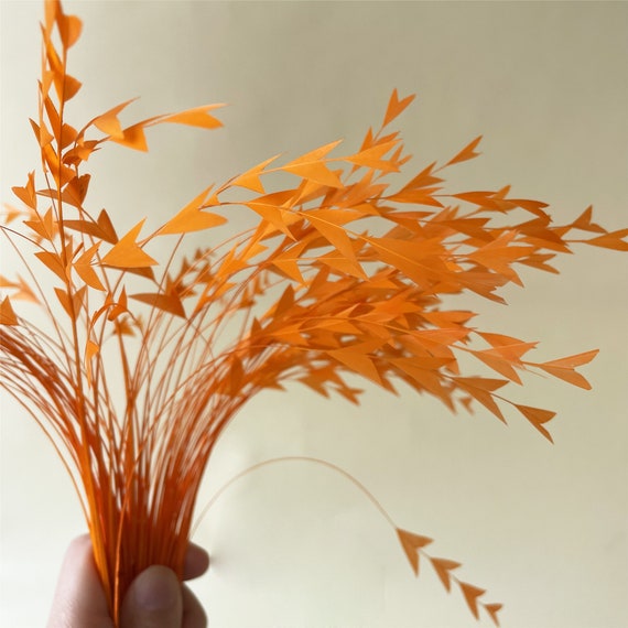 80 Colours Tipped Stripped Coque Feather Burnt Feather Wired Fascinator Millinery for Hat Moun