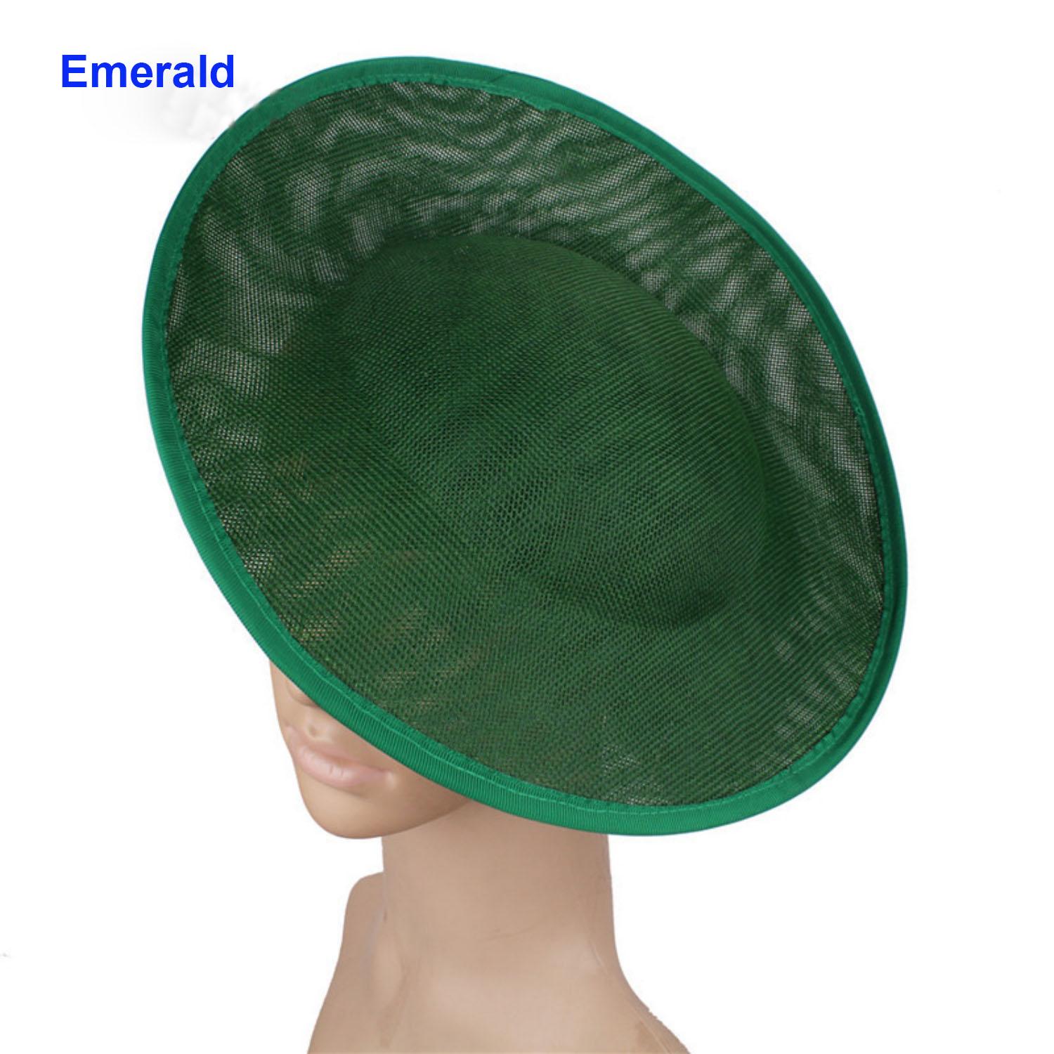 Ht Shape 30cm Round Shaped Hat Base Button Sinamay Top Hat for Millinery ...