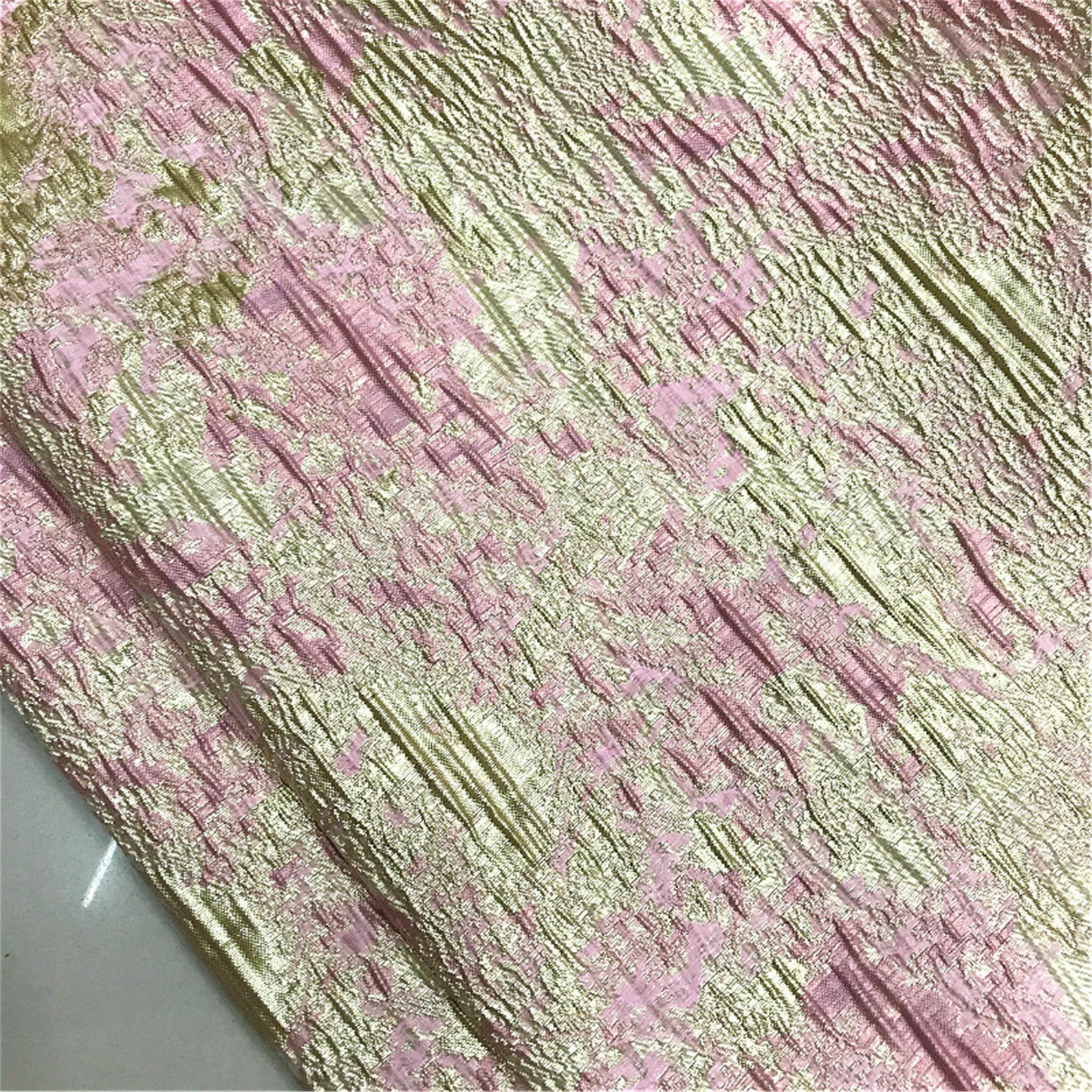 High End Floral Jacquard Fabric Polyeter Cotton Brocade - Etsy