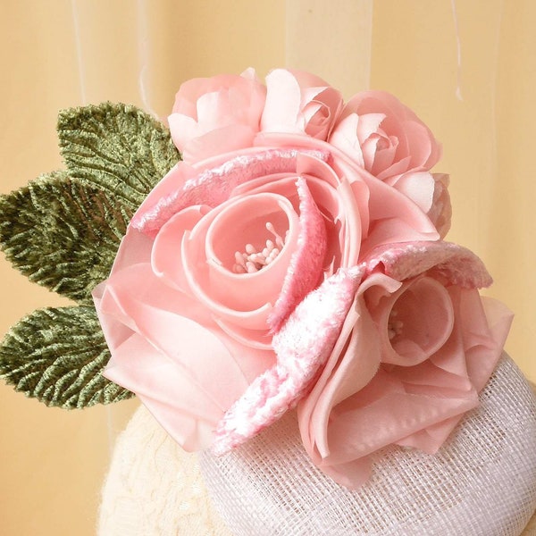 bridesmaid headpiece flower