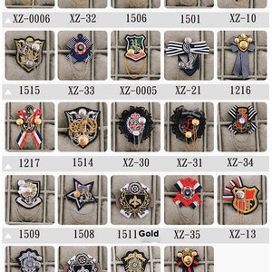 2PC / Set Preppy Stijl Schouder Epaulet Schouder Badge Schouder Mark Met Kwastje voor Pak Dance Punk Nachtclub Kostuum