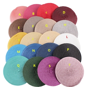 Chapeau bibi de forme ronde avec bouton Sinamay, base de chapeau haut de forme pour chapellerie et fabrication de chapeaux 5,9 pouces de diamètre image 1
