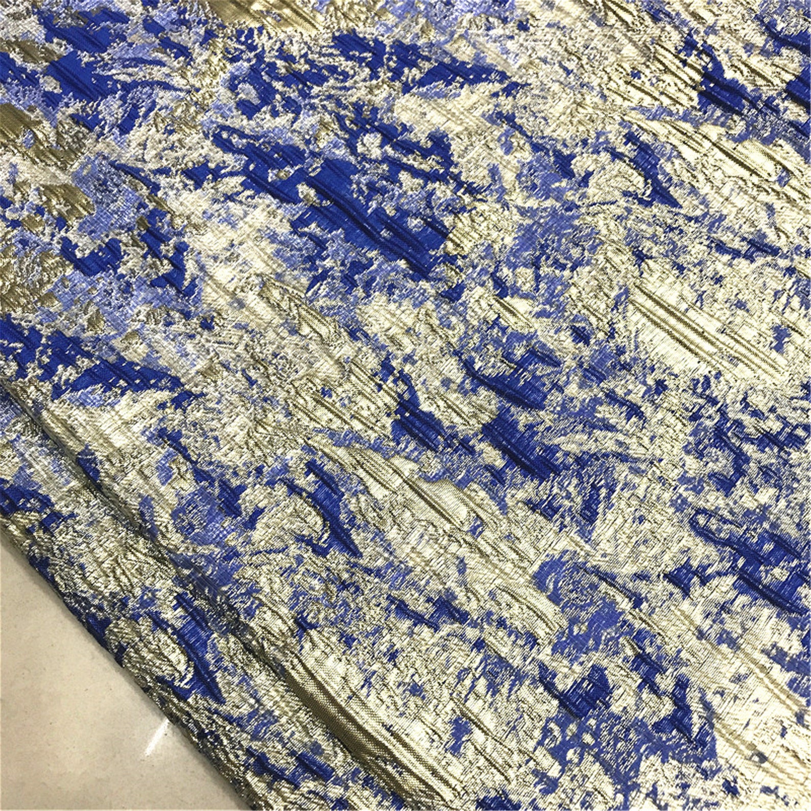 High End Floral Jacquard Fabric Polyeter Cotton Brocade - Etsy