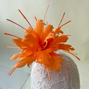 Fascinators modisteria piuma fiore abbellimento fatto a mano modisteria piume d'oca cappello per realizzare matrimonio fai da te nuziale personalizzato 1 pezzo