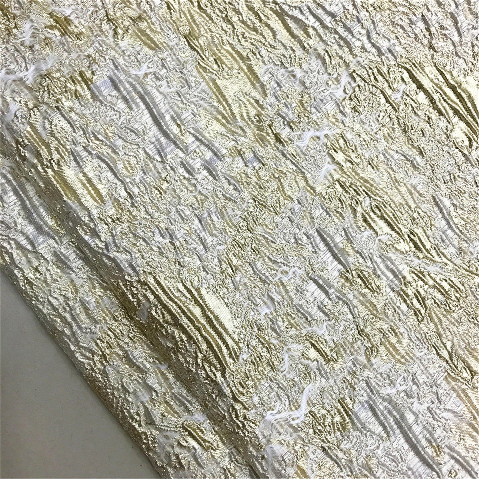High End Floral Jacquard Fabric Polyeter Cotton Brocade - Etsy