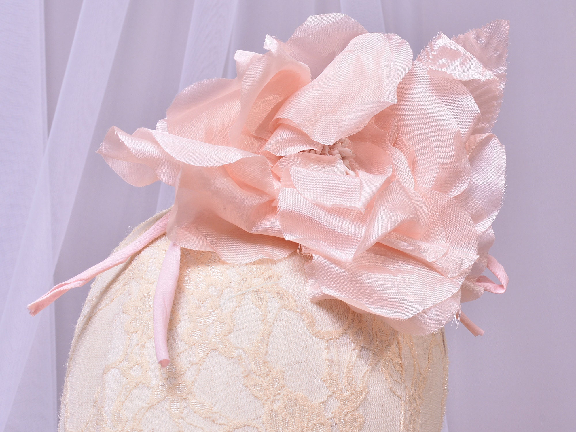 Silk Flower Millinery Fascinator Flower 