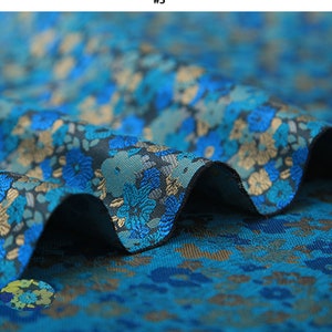 Präge Jacquard Stoff Polyeter Brokat Damast für Haute Couture Kostüm Kostüm Design verkauft von 1 Yard