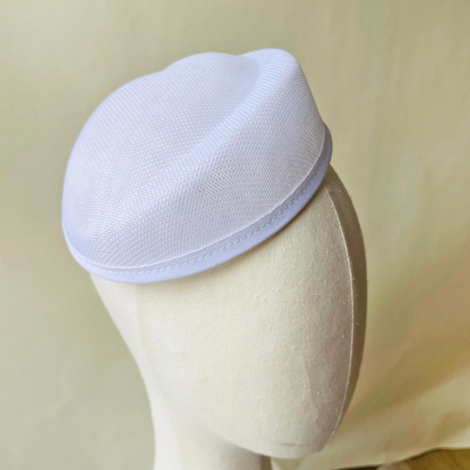 Sinamay Button Hat Base Top Hat for Millinery Fascinator & Hat Making ...