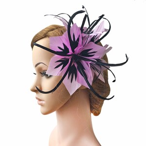 Customized Color Feather Flowers Goose Feathers Hat Trims for Millinery Bridal Hairband Formal Fascinators Cocktail Party Headpiece 1 Piece