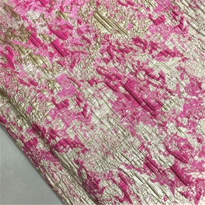 High- End Floral Jacquard Fabric, Polyeter Cotton Brocade Fabric ...