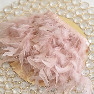 43 Colors Natural Turkey Feather Fringe Trimming Tassels for Dress Making Millinery Fascinators Crafts Decor