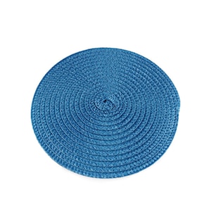 Chapeau bibi de forme ronde avec bouton Sinamay, base de chapeau haut de forme pour chapellerie et fabrication de chapeaux 5,9 pouces de diamètre image 2
