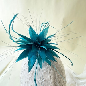 Customized Feather Flower Bouquet Faux flowers Decoration Millinery Feathers Hat Making for Wedding Fascinators Headpiece