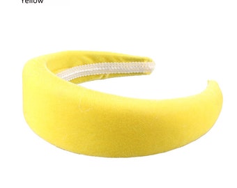 4 cm di velluto imbottito Alice Fasce Capelli Hoop per Hat Making e Millinery Fascinator 1 Pezzo