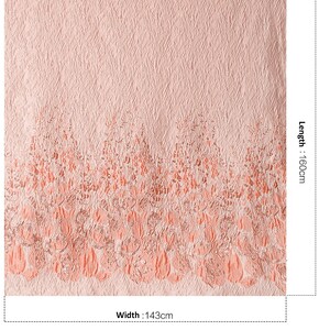 High- End Floral Jacquard Fabric, Polyeter Cotton Brocade Fabric ...