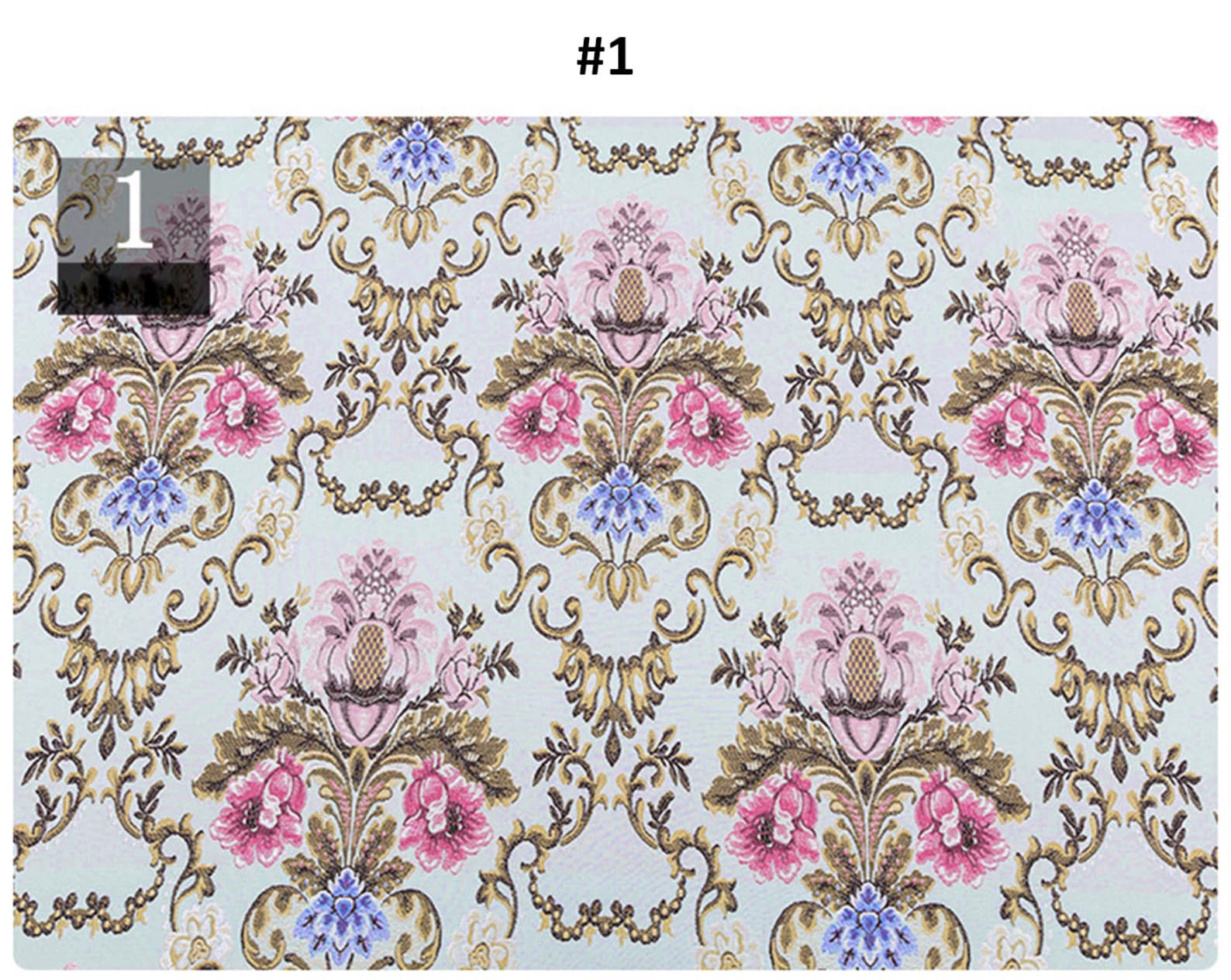 High-end Jacquard Fabric Polyeter Silk Brocade Emboss - Etsy