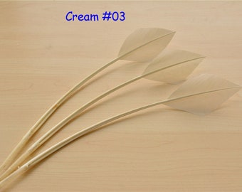 Piuma Naturale Tacchino 4 Pollici 50 Piume Per Frecce Da Arco Milaem 4 Pollici Naturali Ala G 239886 - Foto 3