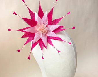 Customized Feather Flower Millinery Fascinators Hat Making DIY Headpiece Derby Race Day