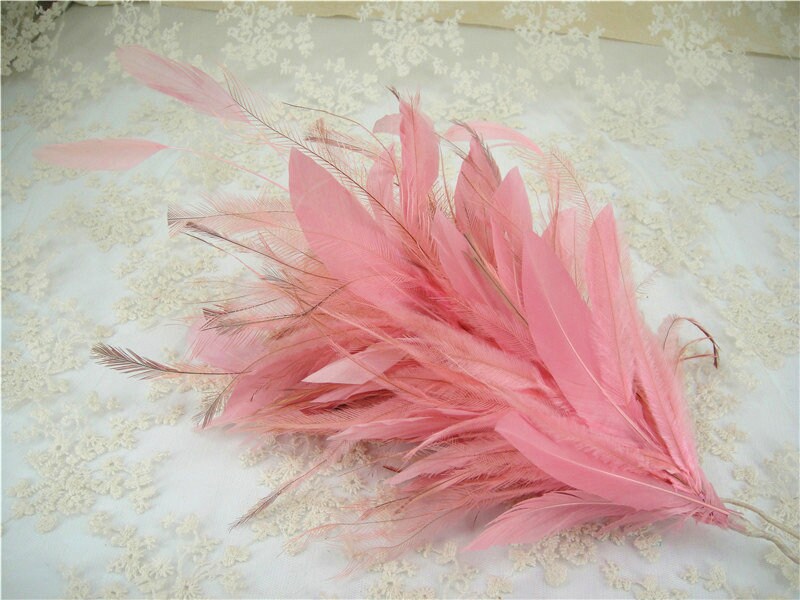 Handmade Goose Feather Flower Mount Bouquet Dyed Faux Flowers - Etsy
