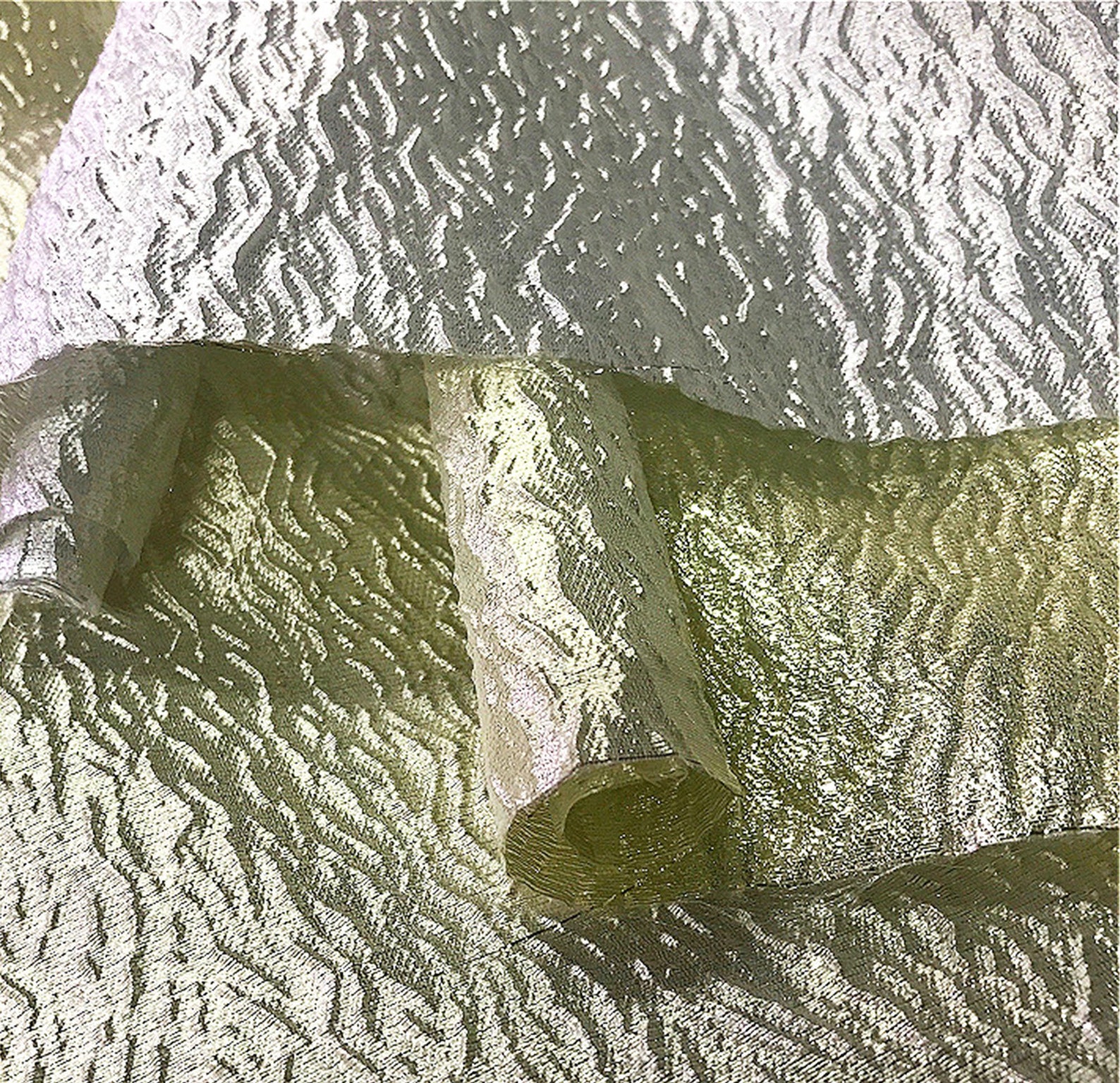 High- End Floral Jacquard Fabric, Polyeter Cotton Brocade Fabric ...