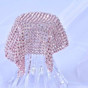 Sparkling Rhinestone Sheet Fabric Diamante Wrap Ribbon Crystal Mesh for Party Dress Dance Costumes Craft making