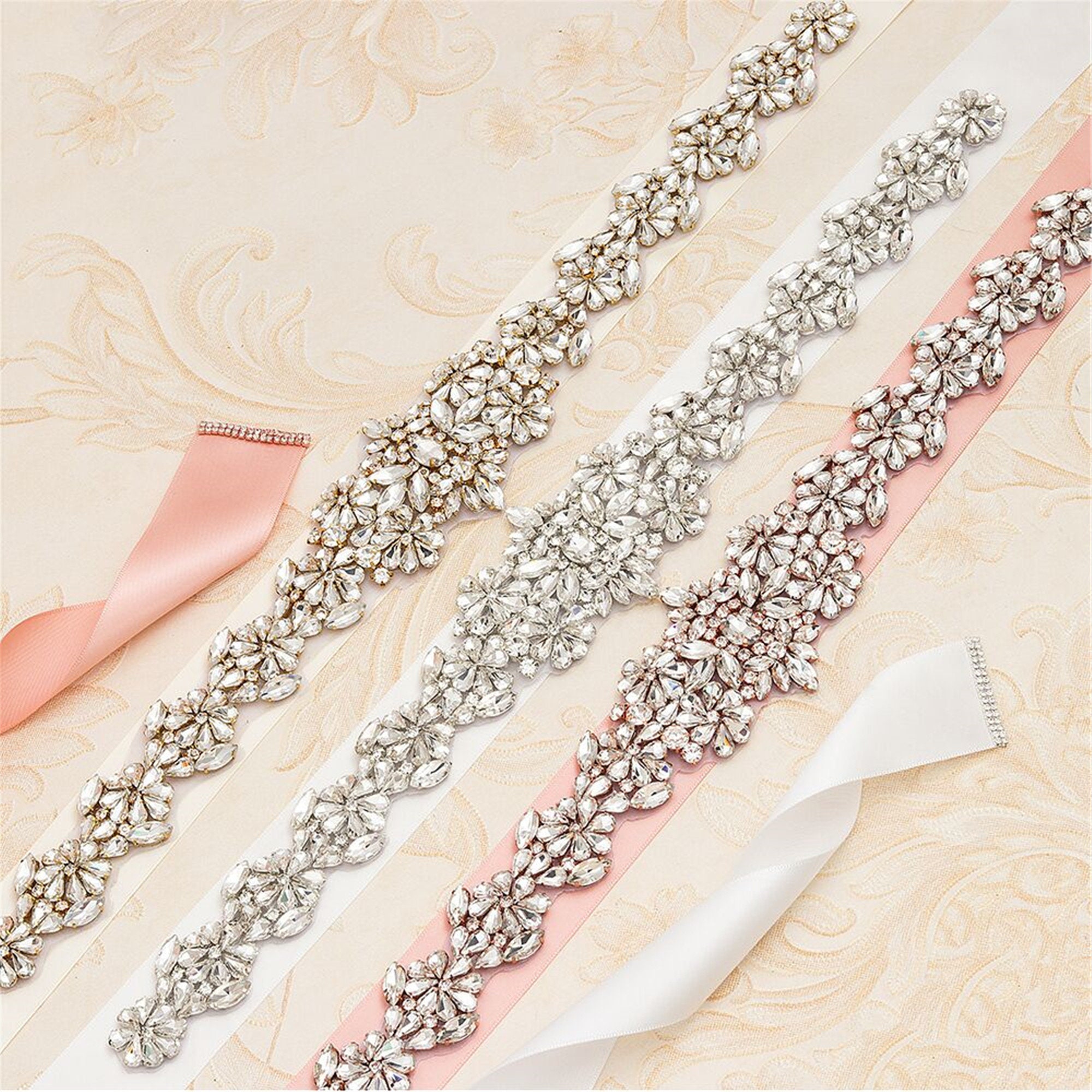 Rhinestone Bridal Belt