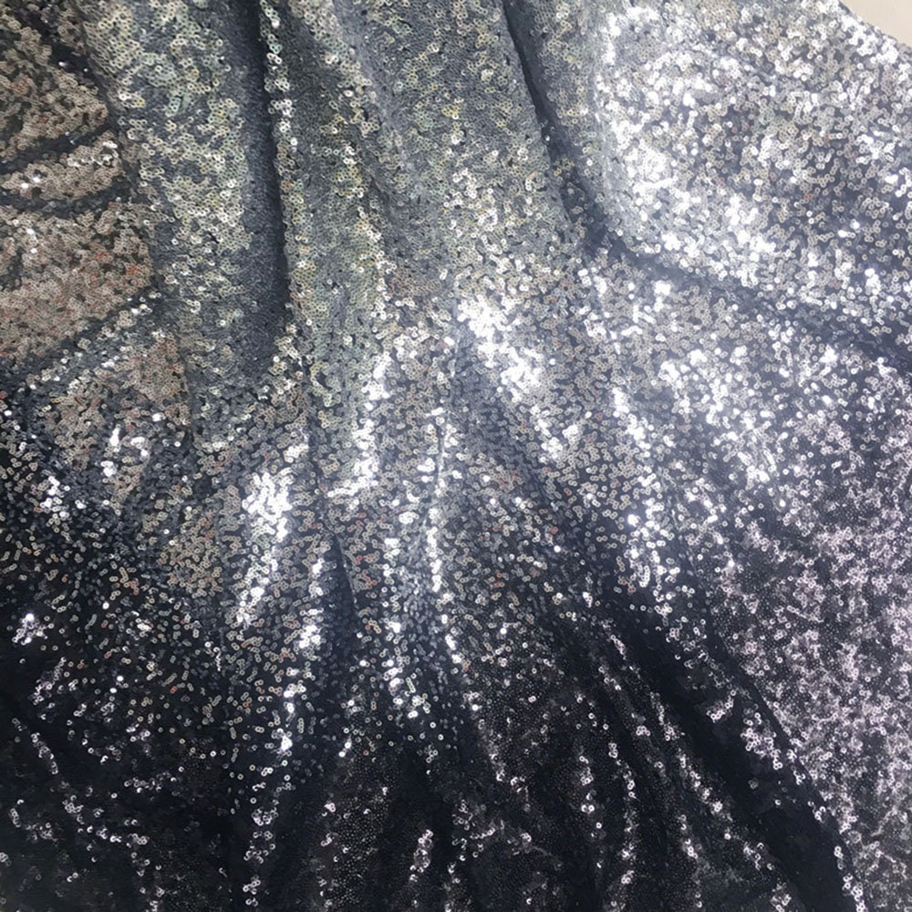Sequin Gradient Gradient Color Sequin Embroidery Lace Fabric Materials Prom Fabrics DIY ...
