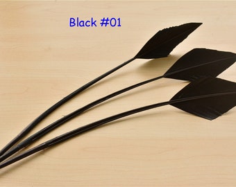 Piuma Naturale Tacchino 4 Pollici 50 Piume Per Frecce Da Arco Milaem 4 Pollici Naturali Ala G 239886 - Foto 9