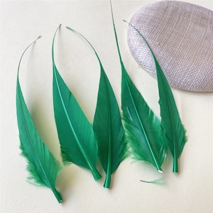 80 colori piume d'oca piume naturali tinte per fascinators cappelli cappelleria creazione copricapo artigianato fatto a mano fai da te