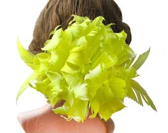 Tocado de plumas de ganso para sombreros, tocados y manualidades, tocado de boda Derby, 1 pieza