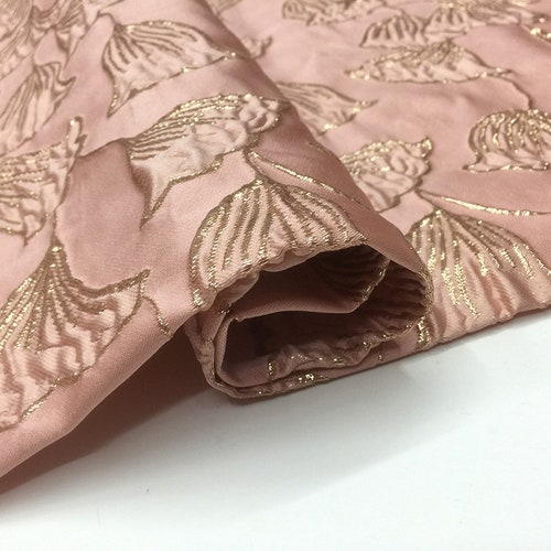 Green Emboss Jacquard Fabric Polyeter Brocade Damask for Haute - Etsy